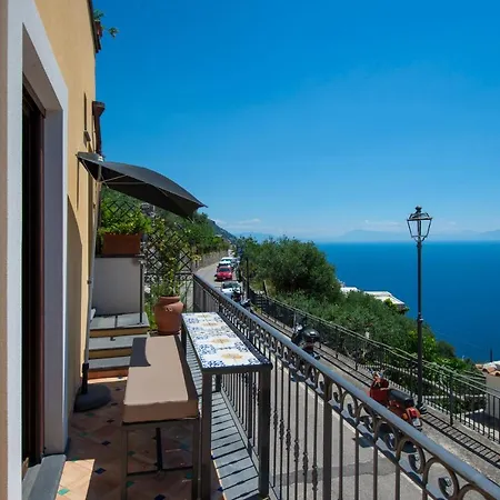 Apartment Golden Vaults 1st Floor Sea View Balcony Praiano